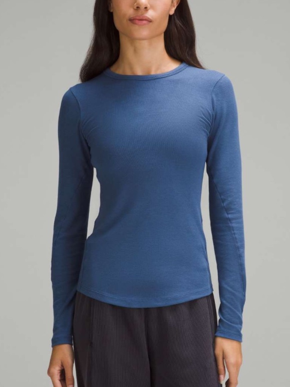 Lululemon Hold Tight Long Sleeve Pitch Blue